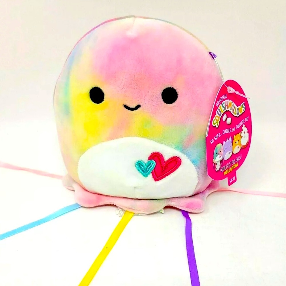 Squishmallow Janet The Jellyfish 5in Valentine 2021
